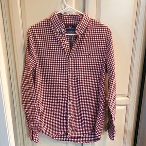 Vineyard Vines Red Gingham Men's Shirt